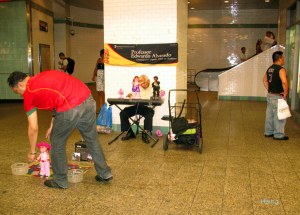 subway artists Flushing Station NY